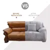 Chair Covers Velvet Plush Sofa For Living Room Elastic Couch Slipcover L Shaped Chaise Longue Corner Stretch Cover S/M/L/XL Size