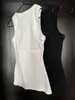 Tasarımcı T Shirt Kadın Tank Top Örgü Tees Kısa İnce Göbek Açıkta Kıyafet Elastik İşlemeli Pamuk Tasarımcı Saray Giyim Lüks Tasarımcı Düz ​​Renk Yelek