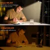 طاولة مصابيح مشبك USB كتب ليلا ضوء دراسة قراءة 48 مصابيح LED على مصباح المكتب 360 ° مرن groensec