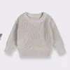 Jacken Herbst Kleinkind Kinder Pullover Lose Infant Jungen Mädchen Langarm Stricken Pullover Tops Kinder Baby Mädchen Junge 231027