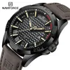 Orologi da polso NAVIFORCE Uomo Casual Sport Militare Quarzo Calendario Orologio da polso per uomo Business Pelle Impermeabile Orologio maschile Relogio Masculino 231027