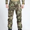 Pantaloni da caccia Outdoor Pro Militare Tattico Camouflage Campeggio Trekking Uomo Esercito Rip-Stop Sport Pantaloni da combattimento anti-pilling