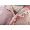 Down Coat Year 2023 Girls Coats Long Sleeve Hooded Jacket For Toddler Girl Clothes Childrens Thicken Winter Outerwear Years 231026