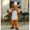 2024 Taille adulte Brown Horse Mascot Costumes Halloween Fancy Party Robe Cartoon Characon Carnival Noël publicitaire Costume de fête d'anniversaire Tenue unisexe