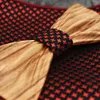 Bow Ties Mahoosive 3D Tasarım Erkek Cep Kare Bow Tie Set ahşap kravat Gravatas Bowties Düğün İş Takımı Ahşap Bow Ties Hankies 231027