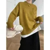Kadın Sweaters Tembel Oaf Moda Örgü Kadın Çizgili Süveter Tam Kollu Sokak Giyim İyi Kaliteli Kış Sonbahar Lady Jumpers Sulivler