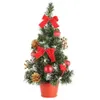 Other Event Party Supplies Mini Christmas Tree Desktop Ornament 20CM Table Gift Xmas Tree Artificial Christmas Tree Navidad Ornament Home Decoration 231027