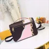 5A Tasarımcı Bagluxurys Crossbody Bag Kadın Çanta Pochette Messenger Çanta Deri Metis Omuz Çantaları Çanta Totes Altın Toka Crossbody Bag