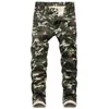 Heren Jeans Ropa Hombre 2021 Heren Camouflage Mode Slim Fit Mannelijke Denim Broek Hip Hop Plus Size Skinny Mannen man Pants252z