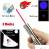 Ponteiros laser 3-em-1 650nm LED vermelho laser ponteiro caneta luz uv feixe único mini aa gato brinquedos para animais de estimação lanterna não inclui bateria drop del dhloz