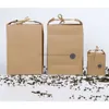 Rice paper bag Tea packaging cardboard paper bag weddings kraft paper bags Food Storage Standing Packing fast ship