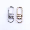 Keychains 10Pcs Fashion Metal Trigger Lobster Clasp Snap Keyring Connector Painted Keychain Parts For Bag Diy Craft Key Holder Accessories