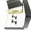 L-M02 med Box Luxury Cufflinks Designer French Shirt Cufflink Cuff Links for Men High Quality2787