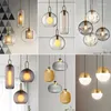 Pendant Lamps Led Glass Chandeliers Modern Dining Room Bedroom Kitchen Island Lamp Restaurant Lights Home Indoor Lighting Fixtures