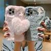 Cell Phone Cases Luxury Love Pendant Case for iPhone 15 Pro Max 14 13 12 11 X XS XR 8 7 6 6S Plus SE 231026