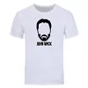 John Wick T Shirt Men Tees Fashion Printed Bawełna krótkie rękawie John Wick Men T-shirty swobodne topy o nokółce DIY-0685D227W