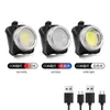 Bisiklet Işıkları USB Şarj Edilebilir Bisiklet Tay Lamitleri Süper Parlak LED Farlar Bisiklet Su Geçirmez Güvenlik Flaş 5-Işık Modu Seçenek 231027