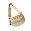 Waist Bags Ladies Rhinestones Evening Crossbody Women Dinner Party Shiny Crystal Pack Chest Bag Casual Fanny Packs Handbags