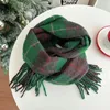 Foulards Plaid Poncho Écharpe Chaud Châle Et Wrap Cachemire Pashmina Echarpe Pour Femmes Épais Dame Cou Tête Étoles Bandana