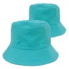 Chapeaux à larges bords Chapeau de seau pour hommes femmes enfants été pêche en plein air plage chasse crème solaire pliable coton couleur unie casquette de pêcheur 231027