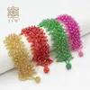 Link Bracelets Selling Bohemian Style Seedbead Bracelet For Women Girls Multi Option Colors Wide Wristband Fashion Jewelry 2023