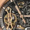 스위스 럭셔리 시계 AP 손목 시계 Mens Watch Royal AP Oak 시리즈 15407OR Rose Gold Hollow Double Pendulum Watch Mens Fashion Leisure Business Sports Machine VS0T