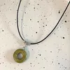 Colliers pendentif perles boucle de paix chaînes en métal ensemble ras du cou Vintage pour femmes robe de soirée à la mode dame bijoux accessoires