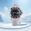 Wysokiej jakości automatyczny designerski zegarek 2813 Ruch mechaniczny zegarki Sapphire ze stali nierdzewnej ceramiczne światło wodoodporne Montre z zegarkami dla mężczyzn AAA