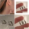 Stud Vintage Punk Oorbellen Voor Vrouwen Nieuwe Mode Creatieve Twist Kronkelende Geometrische Handgemaakte Partij Sieraden Drop Delivery Jewelr Dhgarden Otpye