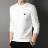 Heren sweatshirts Designer Luxe heren dames sweatshirt Pullover Man Vrouw Street chic trui Lange mouw Puur katoen Truien Zwart Wit M - 4XL
