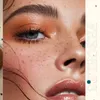 Blush Life Gelike Freckled Stamp Kit snabbt Dry Face Fake Freckles Air Cushion Waterproof Bekväm concealer med Brush 231027