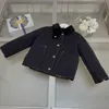 Veste en coton pour enfants, vêtements chauds d'hiver de haute qualité pour bébés, taille 100 à 160, pardessus matelassé pour enfants, nouvelle collection, Oct25