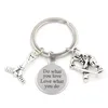 New Arrival Stainless Steel Key Chain Key Ring Sport Ice Hockey Key Chain Keyring Hockey Lover Gifts for Men Women Jewelry2383