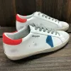 Super Star Sneakers Women Fashion Buty cekin Włochy klasyczny biały brudny projektant Man Casual Shoe Sil Sneaker Goldens 33FJ