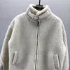 23ss Nouveau Top Designer De Luxe Mode High Street manteaux de vêtements d'extérieur en coton en peluche manteaux Alphabet top impressions pour hommes et femmes