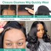 Synthetic Wigs Melodie Transparent Short Bob Body Wave 13x4 13x6 Lace Front Human Hair Frontal Glueless Ready To Wear 5x5 Closure Wig 231027
