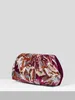 Вечерние сумки Изысканные женские розово-красные вечерние клатчи с случайным узором Вечерние кошельки Сумки-мессенджеры 231026