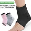 Ankle Support Guard Sports Brace Premium Adjustable Soft Breathable Compression For High-elastic Active