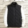 Débardeurs pour hommes Gilet Automne Hiver Bas Coton Rembourré Style Coréen Lâche Épaissi Vêtements Chauds Gilet Cardigan