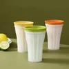 150ML Snelgevroren Ijsemmers Crème Maker Squeeze Cup Zelfgemaakte Ijs Crèmes Cup Smoothie Cups Is Geknepen In Een Creatieve