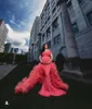 Casual Dresses Bridal Mermaid Maternity With Ruffled Tulle Train Women Pography Dressing Gown Prom Party Dress