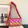 أكياس مسائية مبطن القطن المبطن حقيبة Messenger Bag Bag Bag Bag Ladies Tote Simple Congute Designer Luxury لقضاء عطلة نهاية الأسبوع 231026