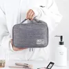 Borse per cosmetici Borsa per il lavaggio di grande capacità Borsa da viaggio multifunzionale per riporre il trucco Borsa da bagno pieghevole portatile per articoli da toeletta