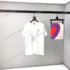 21SS Männer bedruckte T-Shirts Polos Designer Fragment Flugzeug Briefdruck Paris Kleidung Herrenhemd Tag Lockerer Stil Schwarz Weiß Grau 308x