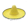 Boinas Mini Sombrero Mexicanos Chapéu Fiest Party Palha 10CF