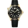 Ocean Sea Wristwatches 2813 Movement Watchs 자동 기계식 AAA 시계 Wave Pattern Dial Waterproof Luminous Montre 고품질 Omigas 시계 Uhr Herren