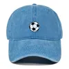 Casquettes de balle Casquette de baseball Goujons Maman de football en détresse pour les femmes Chapeau de soleil lavé réglable Mama Tn Vols 47