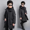 Down Coat 30 meninos jaquetas de inverno crianças roupas aquecer jaqueta de algodão com capuz casaco impermeável engrossar outerwear crianças parka roupas 231026