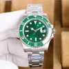 Watch Mens Rolaxs 3135 Movement Automatic Waterproof 40mm Stainless Steel Strap Fashion Wristwatches Bule Bezel Wristwatch Have Logo