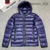 Canda Goose Men Black Crofton Down Jacket Lightweight Designer Coat Slim-fit Recycled Nylon-ripstop Hooded 2xl W07B